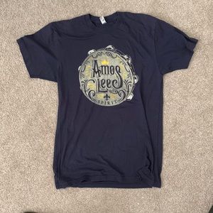 Amos Lee 2016 Tour T Shirt (navy)